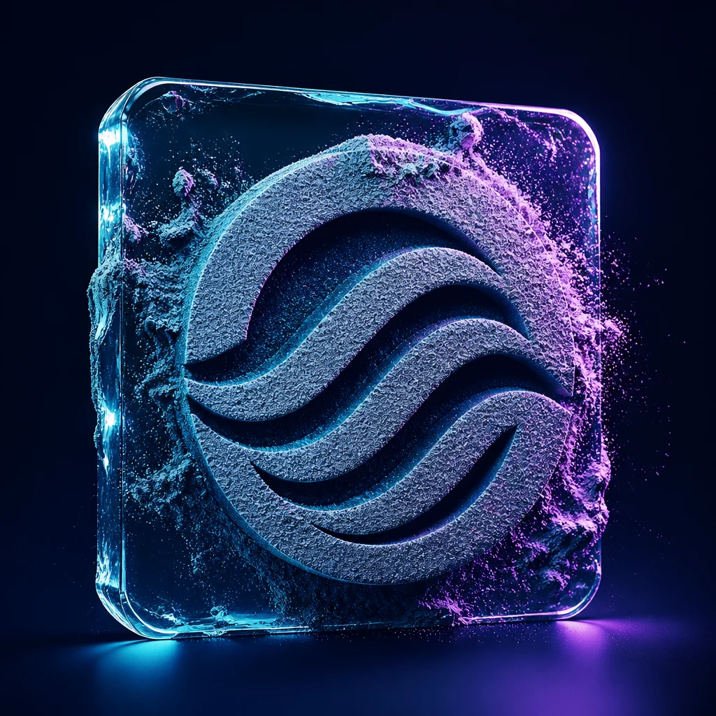 Preview of Messy Sand Print Text Logo Effect