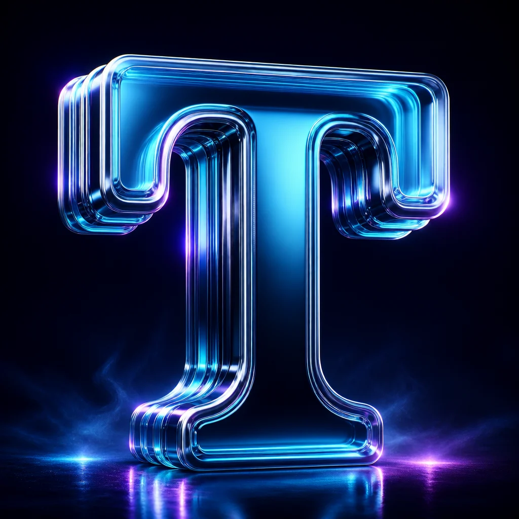Preview of 3D Chrome Layered Text Effect