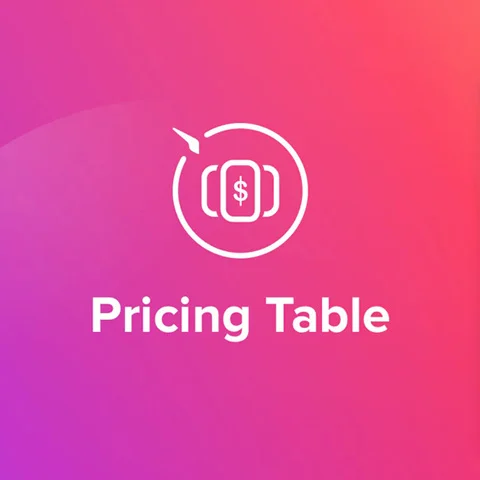 Elfsight Pricing Table CC