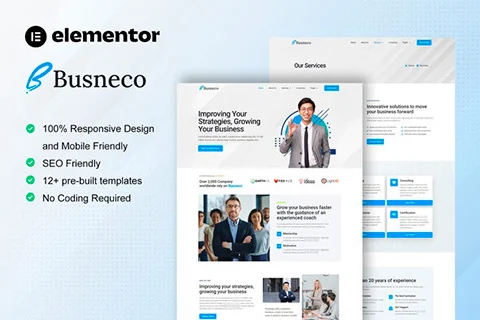 Busneco - Template Kit for Business Coaching