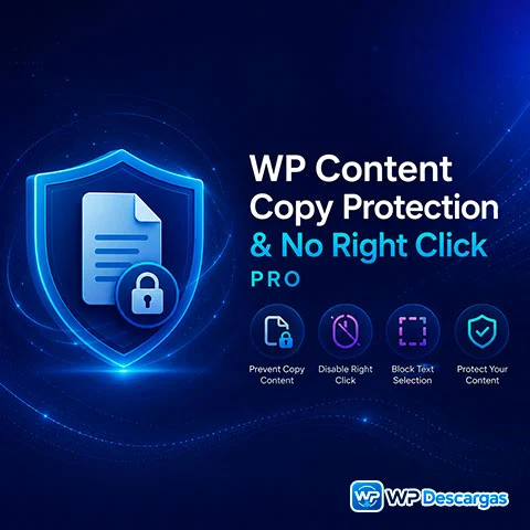 Vista previa de WP Content Copy Protection & No Right Click (premium)