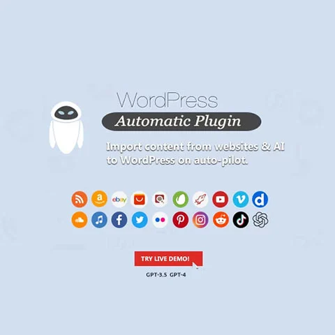 Vista previa de WordPress Automatic Plugin