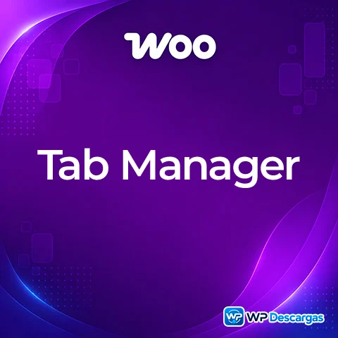 Vista previa de WooCommerce Tab Manager