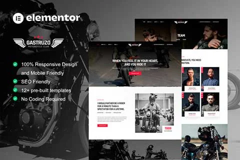 Gastruzo - Template kit for Motorcycle club