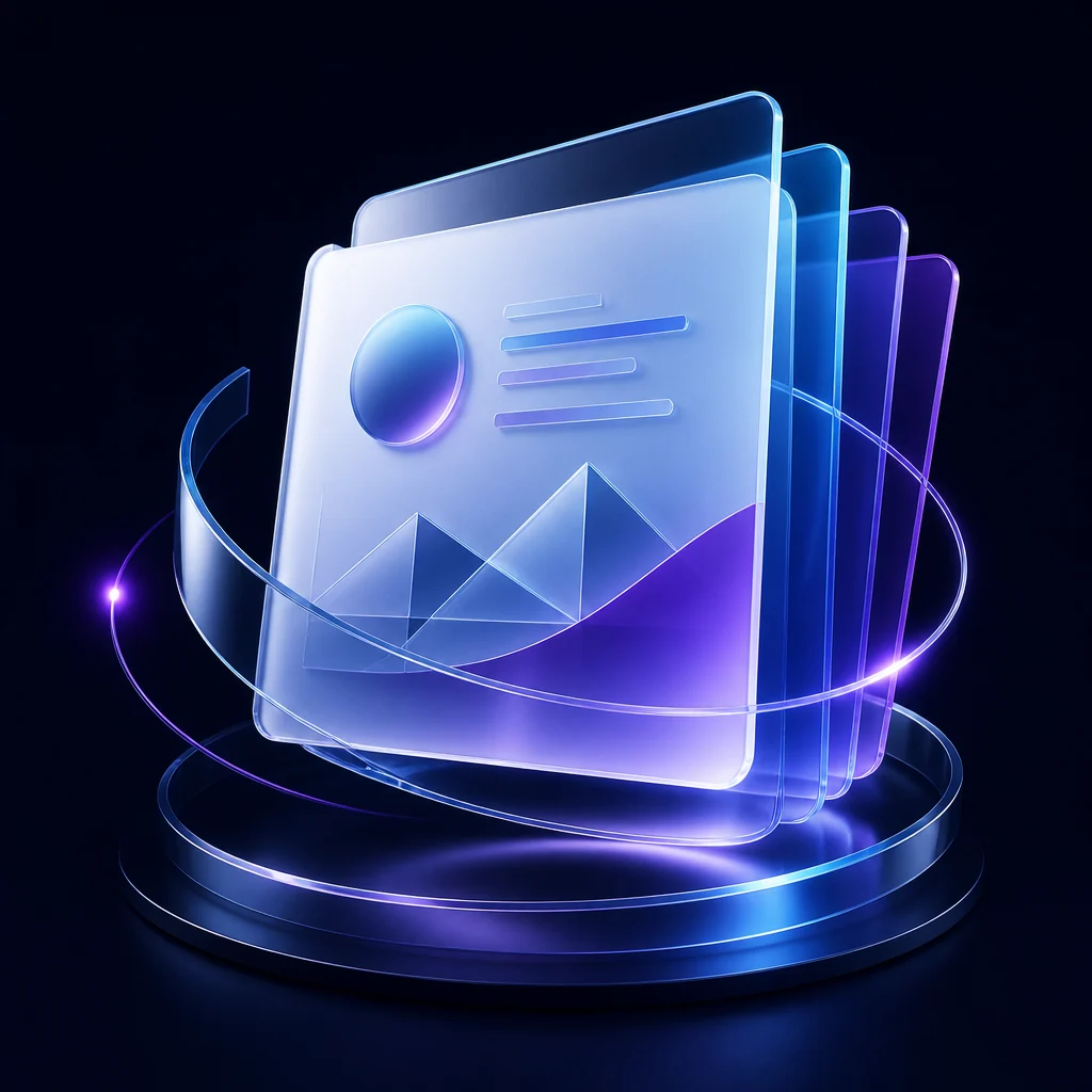 Vista previa de White Purple Modern Company Profile Ppt