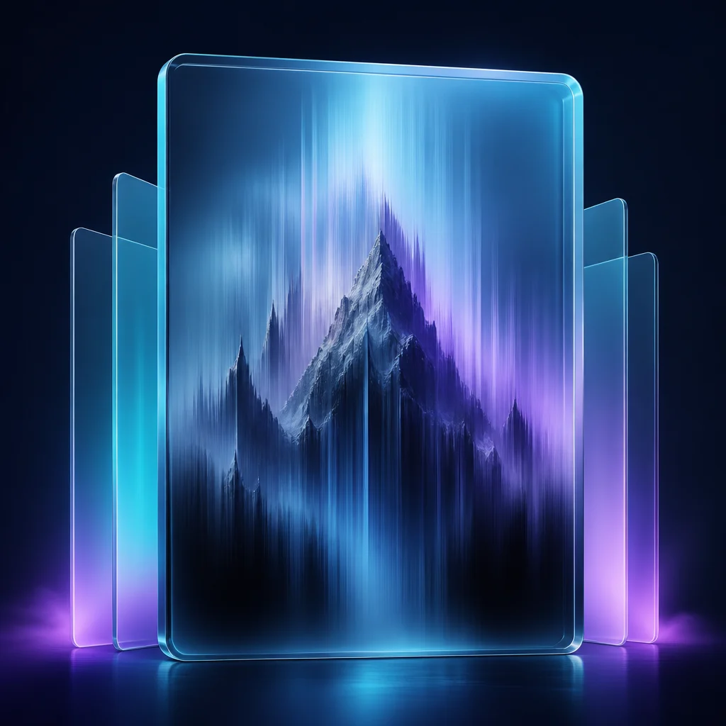 Preview of Smudged Blur Vertical Image Effect Mockup
