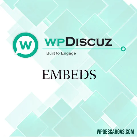 Vista previa de wpDiscuz - Embeds