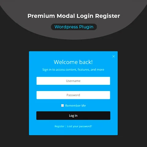 PressApps Modal Login