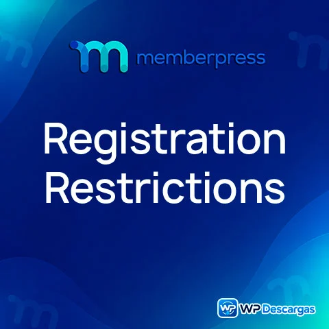 MemberPress Registration Restrictions