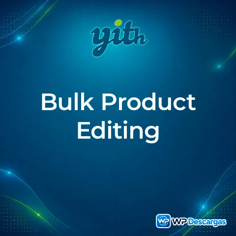 Vista previa de YITH WooCommerce Bulk Product Editing Premium