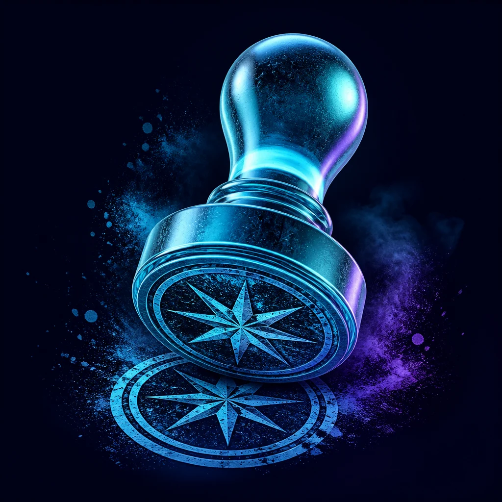 Preview of 40 Ink Press Stamps Procreate Brush