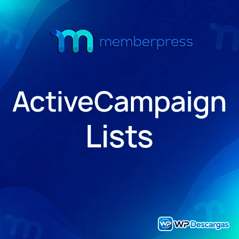 MemberPress ActiveCampaign - Lists Version