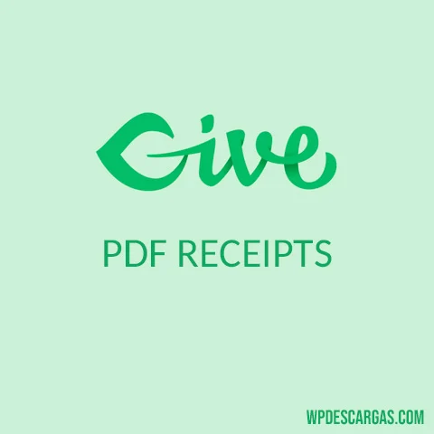 Give - PDF Receipts