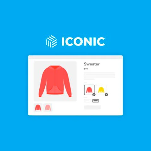Vista previa de WooCommerce Linked Variations by Iconic