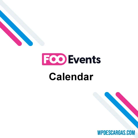 Events Calendar by FooEvents