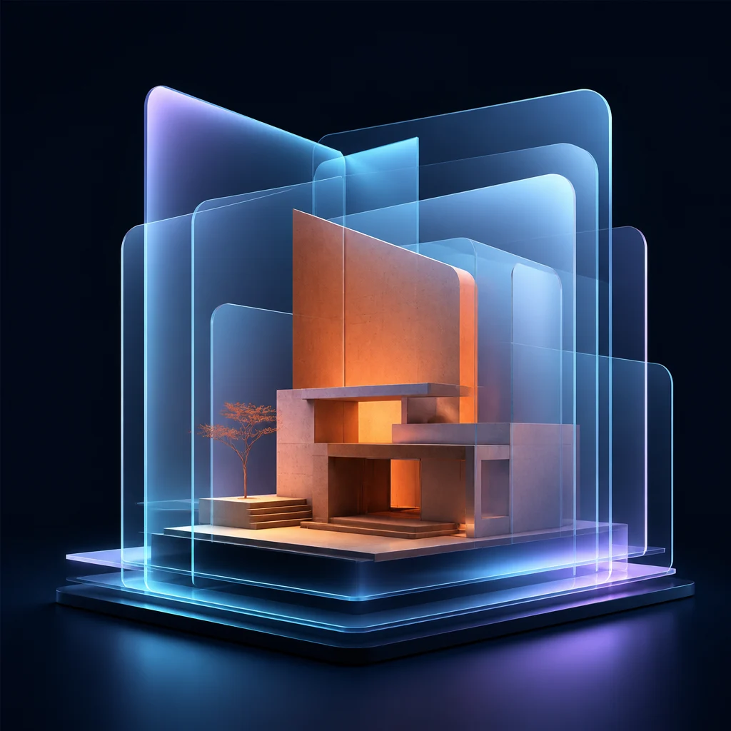 Preview of Brown Orange Minimalist Architecture Presentation