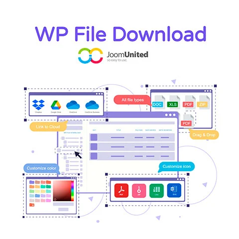 Vista previa de WP File Download