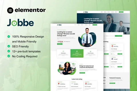 Jobbe - Template kit for Job Portal