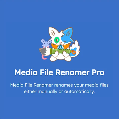 Media File Renamer: Rename for better SEO (AI-Powered) (Pro)