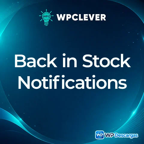 Vista previa de WPC Back In Stock Notifications for WooCommerce (Premium)