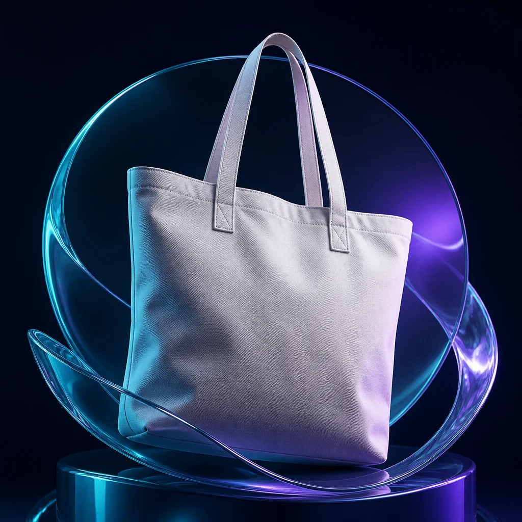 Preview of High Quality Tote Bag Mockup