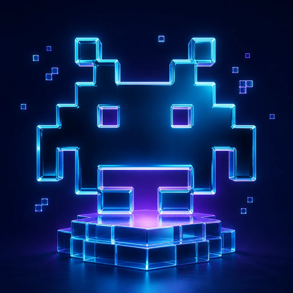 Preview of Retro Byte Vintage 8Bit Video Game Font