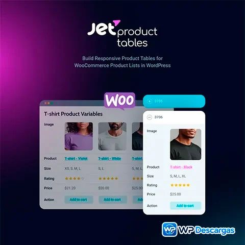 JetProductTables