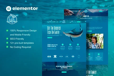 Joran - Template kit for Fishing Club