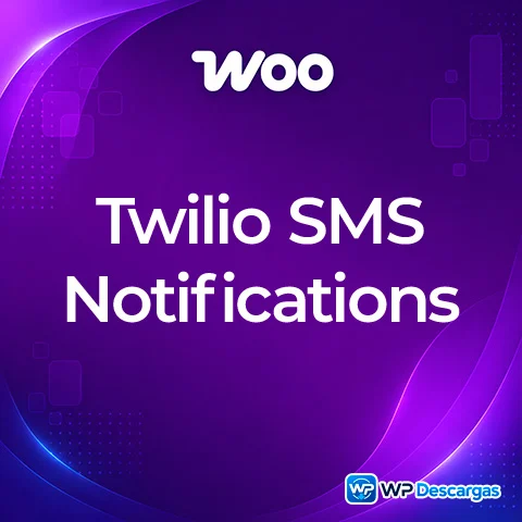 Vista previa de WooCommerce Twilio SMS Notifications