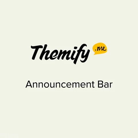 Announcement Bar