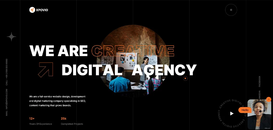 Digital Agency Creative Portfolio Template