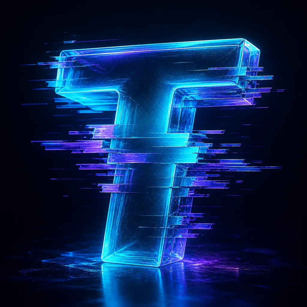 Preview of Glitched Distortion Text Effect