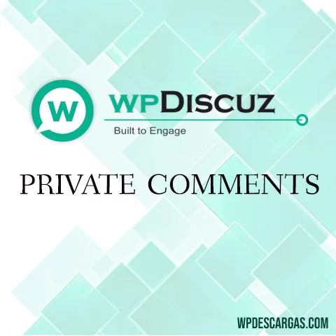Vista previa de wpDiscuz - Private Comments