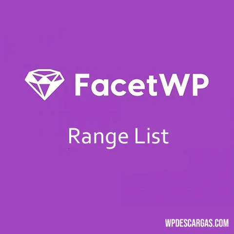 FacetWP - Range List