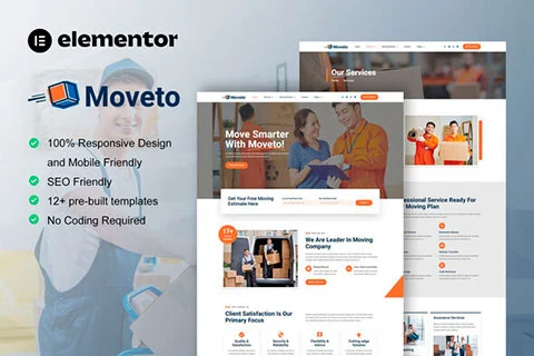 Moveto - Template Kit for Moving Company