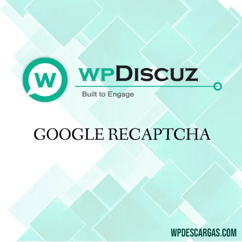 Vista previa de wpDiscuz - Google reCAPTCHA