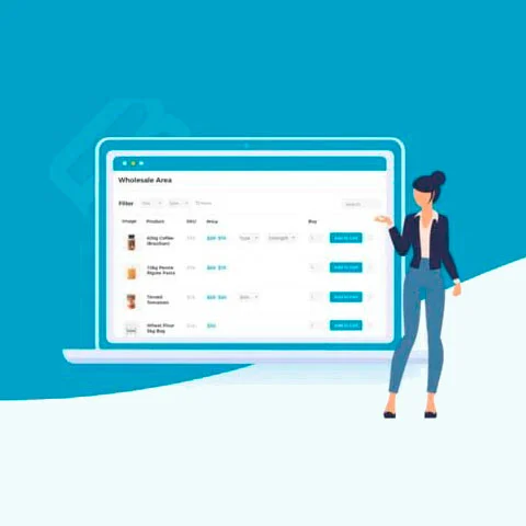 Vista previa de WooCommerce Wholesale Pro