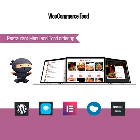 Vista previa de WooCommerce Food