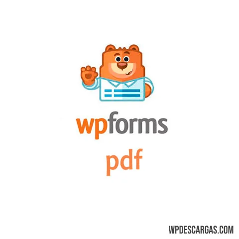 Vista previa de WPForms PDF