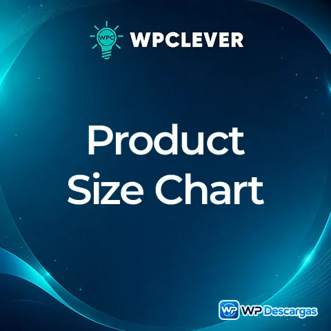 Vista previa de WPC Product Size Chart for WooCommerce (Premium)