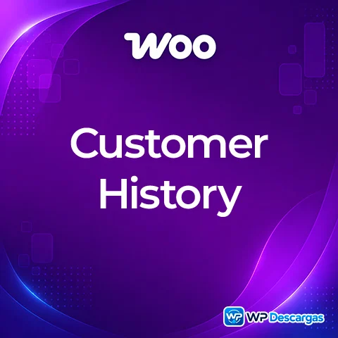 Vista previa de WooCommerce Customer History