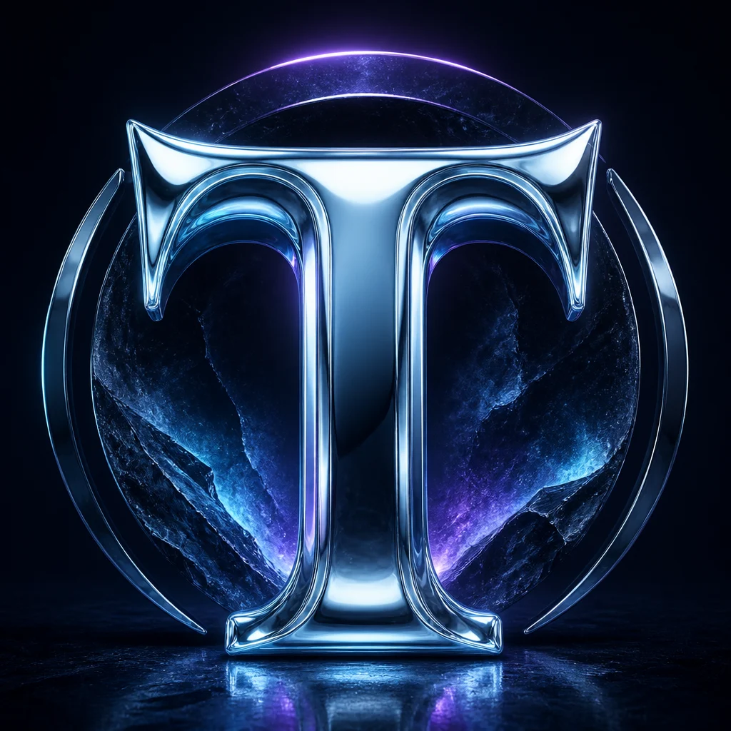 Preview of Cold Metallic Chrome Text Effect