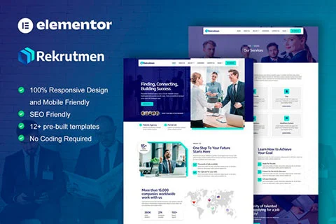 Rekrutmen - Template Kit for Human Resources & Recruitment Agency