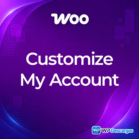 Customize My Account Page For Woocommerce