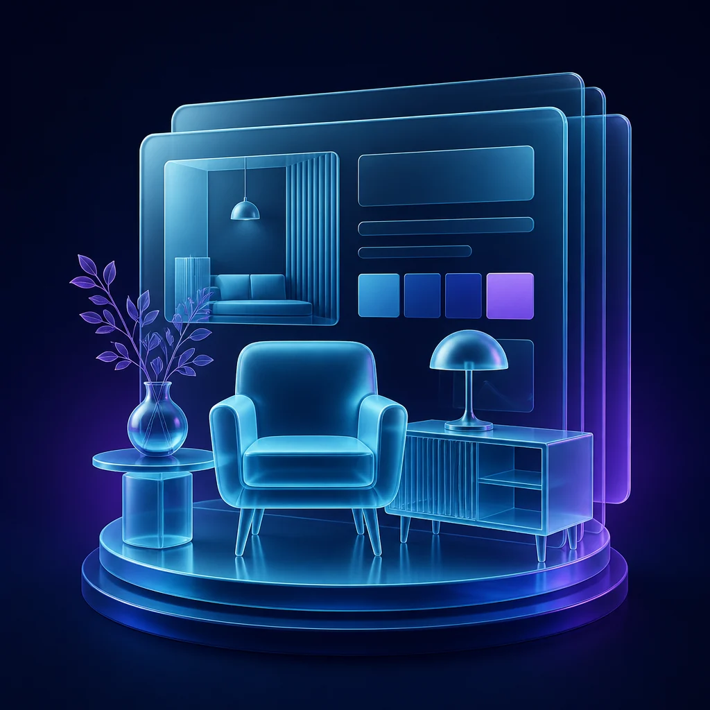 Preview of Trilinto Furniture Services Design Powerpoint