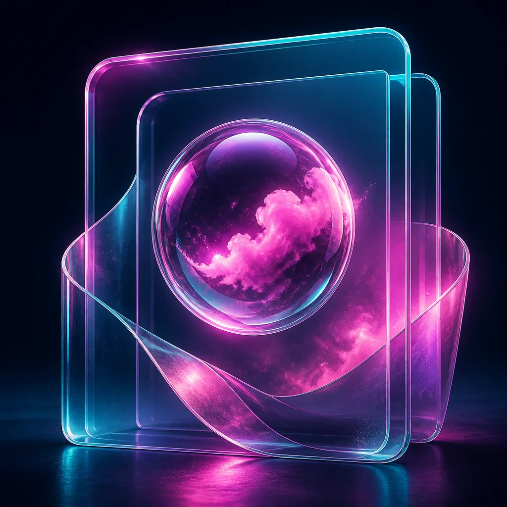Preview of Pink Glow Photo Effect