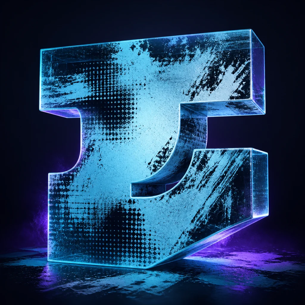 Preview of Messy Printed Text Logo Effect 12