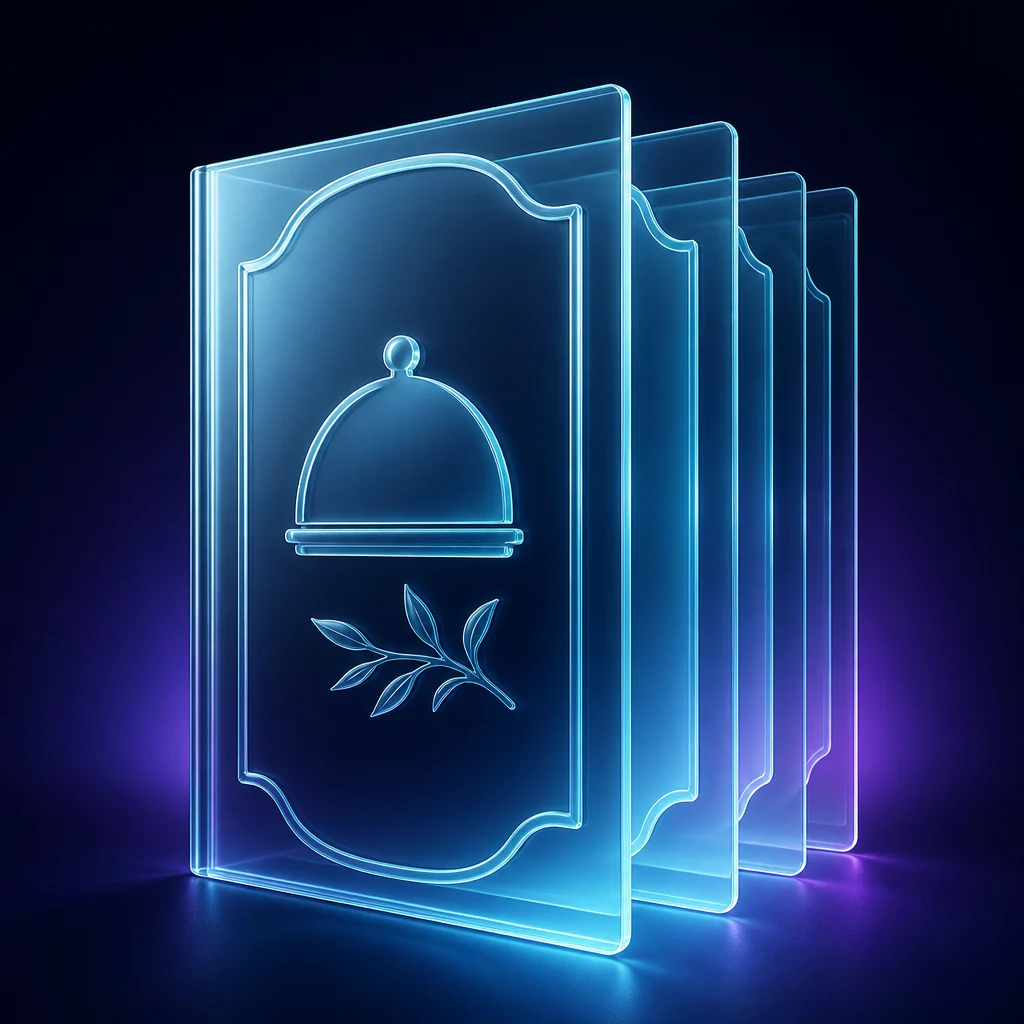 Preview of Menu Mockup Menu