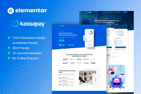KassaPay - Template kit for payment gateway