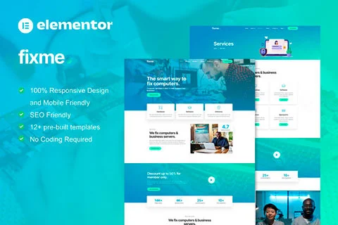 Fixme - Template kit for Computer Repair Services
